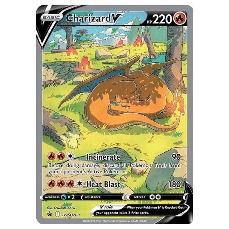 Charizard V, VSTAR & VMAX - SWSH260, 261, 262 Black Star Promo - Sealed (Förseglad) - Image 2