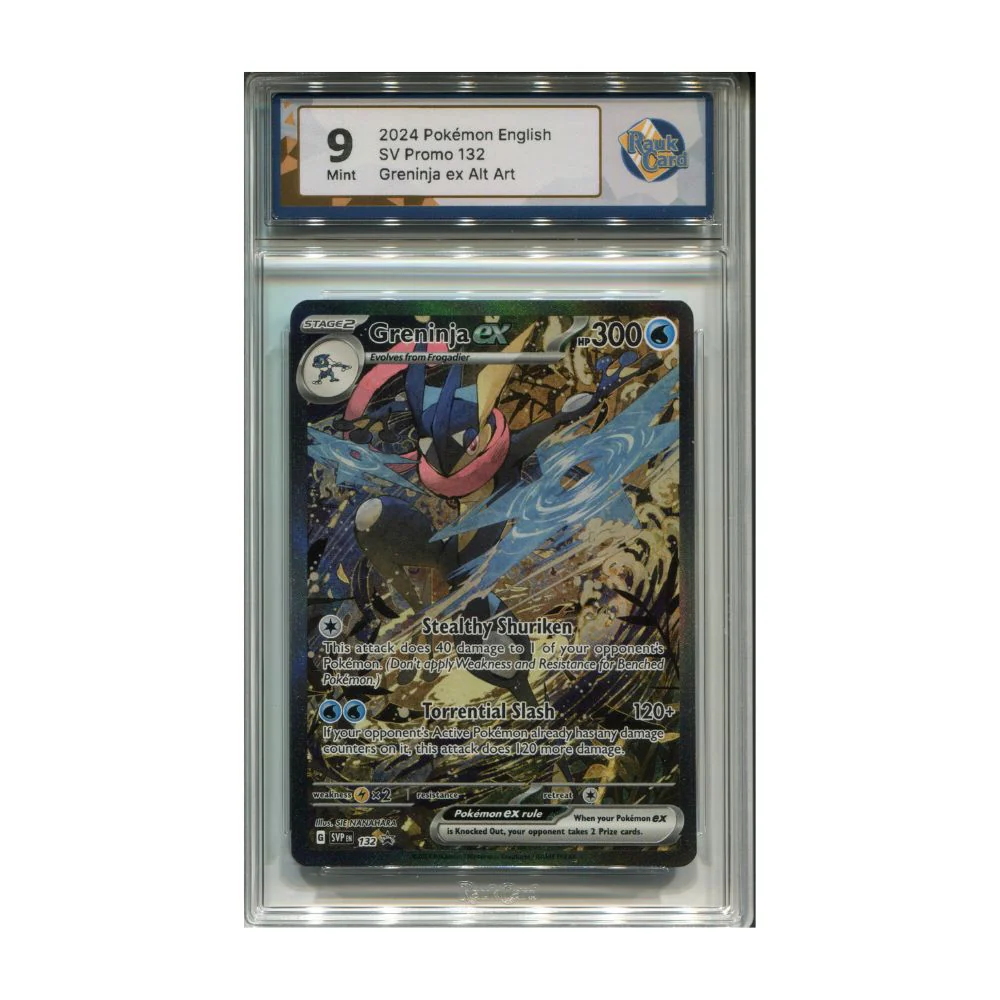 Greninja ex - RaukCard 9 - Pokémon Black Star Promo (SVP132)
