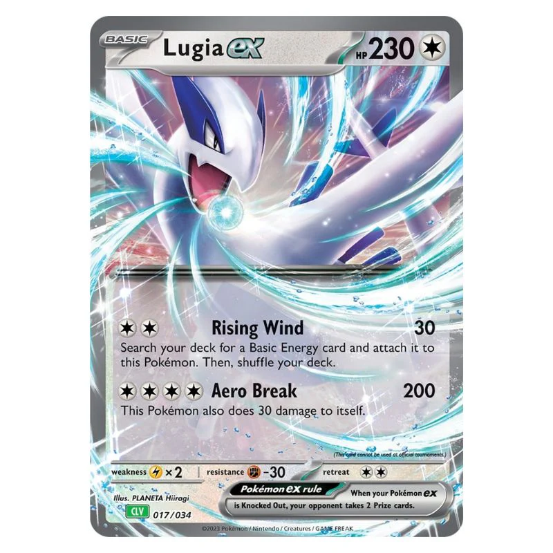 Lugia ex - CLV017 Jumbo - Pokémon Trading Card Game Classic (Stort kort)