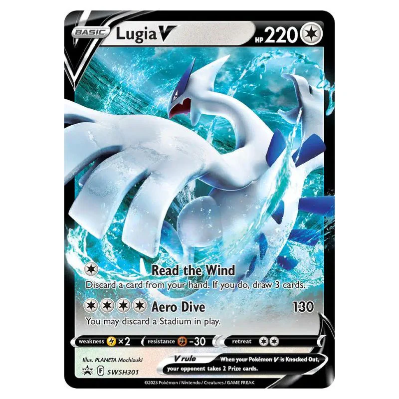 Lugia V - SWSH301 - Pokémon Black Star Promo