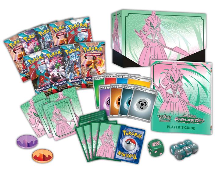 Pokémon Scarlet & Violet 4: Paradox Rift - Iron Valiant Elite Trainer Box - Image 2