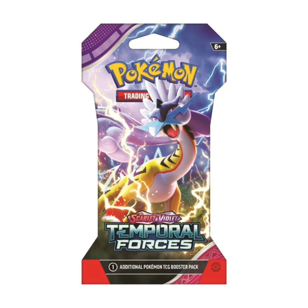 Pokémon Scarlet & Violet 5: Temporal Forces Sleeved Booster Pack - Image 3