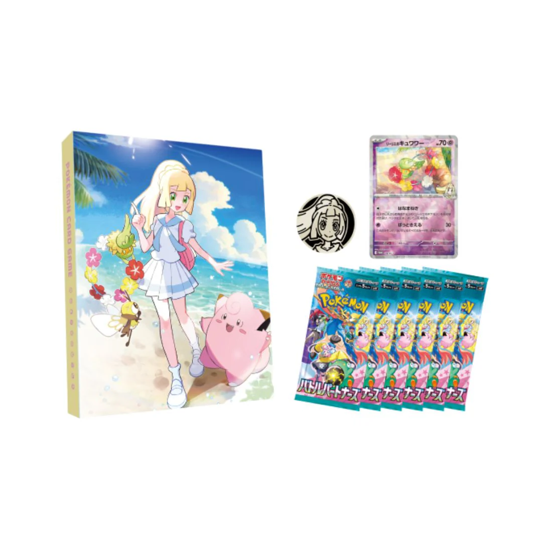 Pokémon Scarlet & Violet: Battle Partners Collection File Set Lillie (Japansk) - Image 2