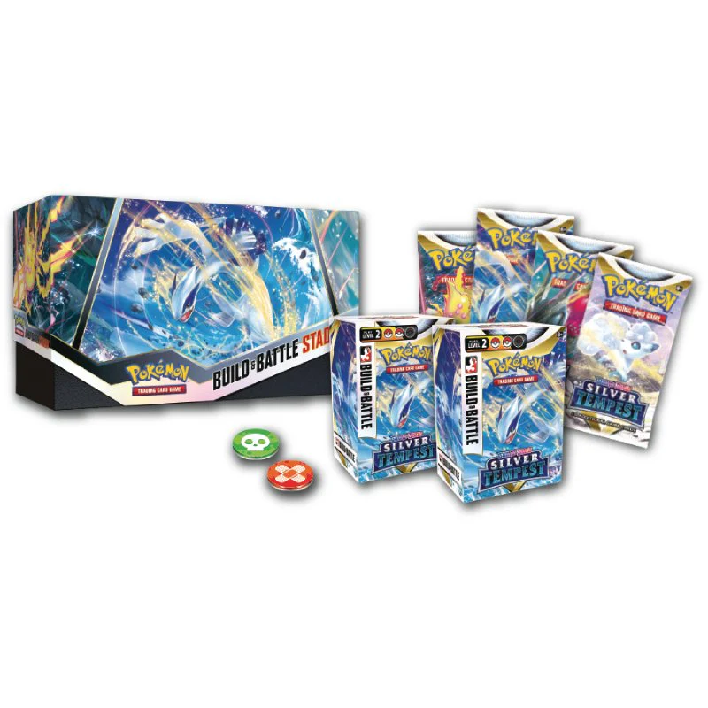 Pokémon Sword & Shield 12: Silver Tempest Build & Battle Stadium Box - Image 2
