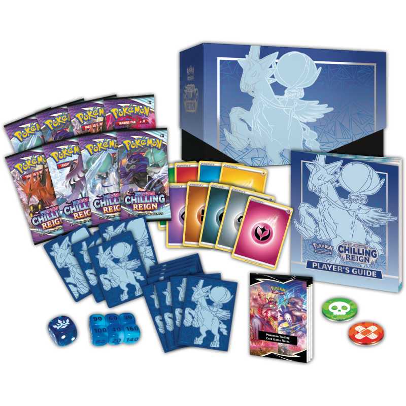 Pokémon Sword & Shield 6: Chilling Reign Elite Trainer Box: Ice Rider Calyrex - Image 2