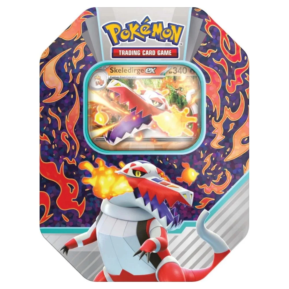 Pokémon TCG: Paldea Partners Tin - Skeledirge ex