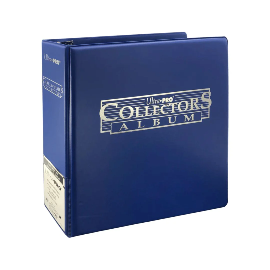 Ultra PRO: Collectors Album - 3-rings Pärm - Cobalt Blue