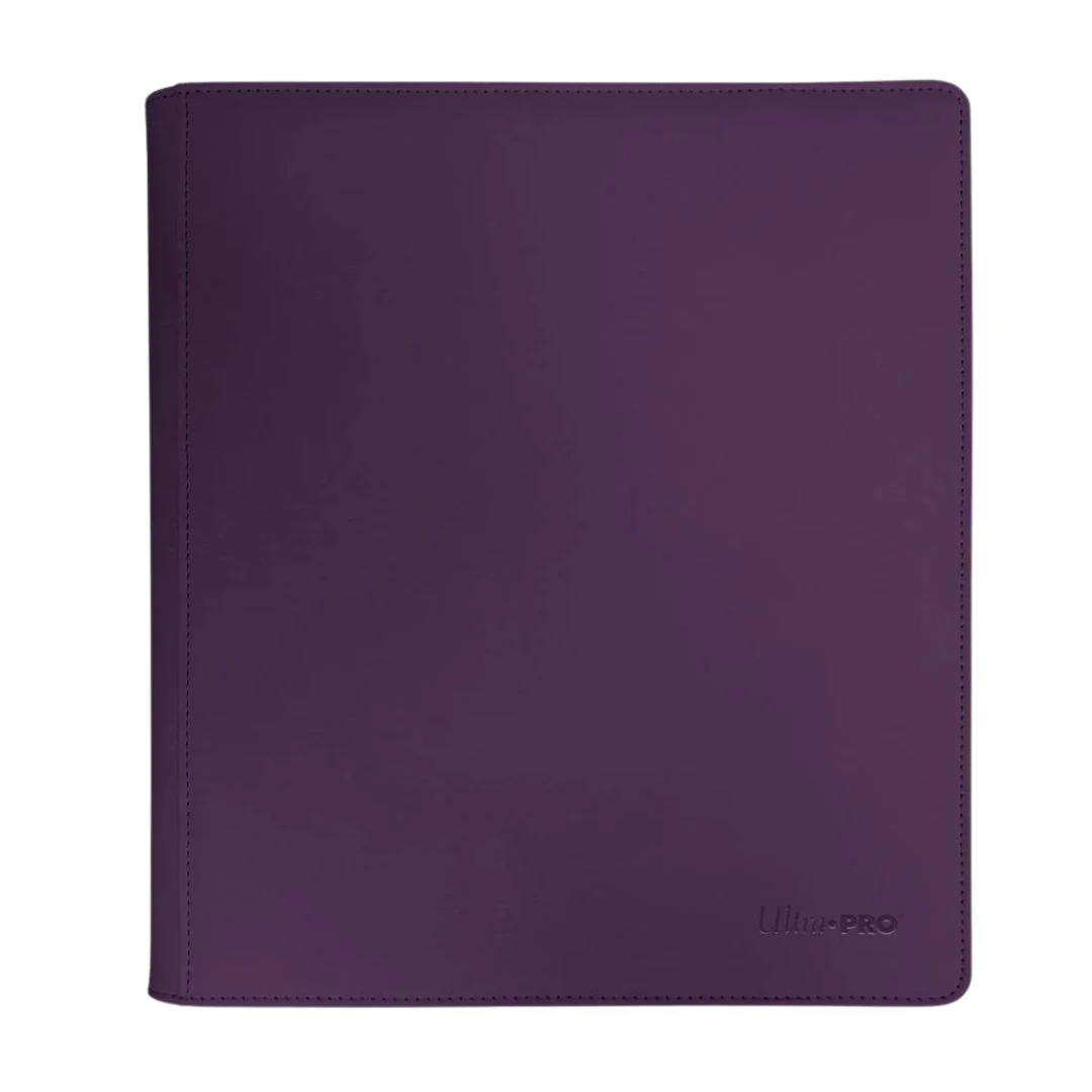 Ultra PRO: Vivid 12-Pocket Zippered PRO-Binder - Midnight Plum