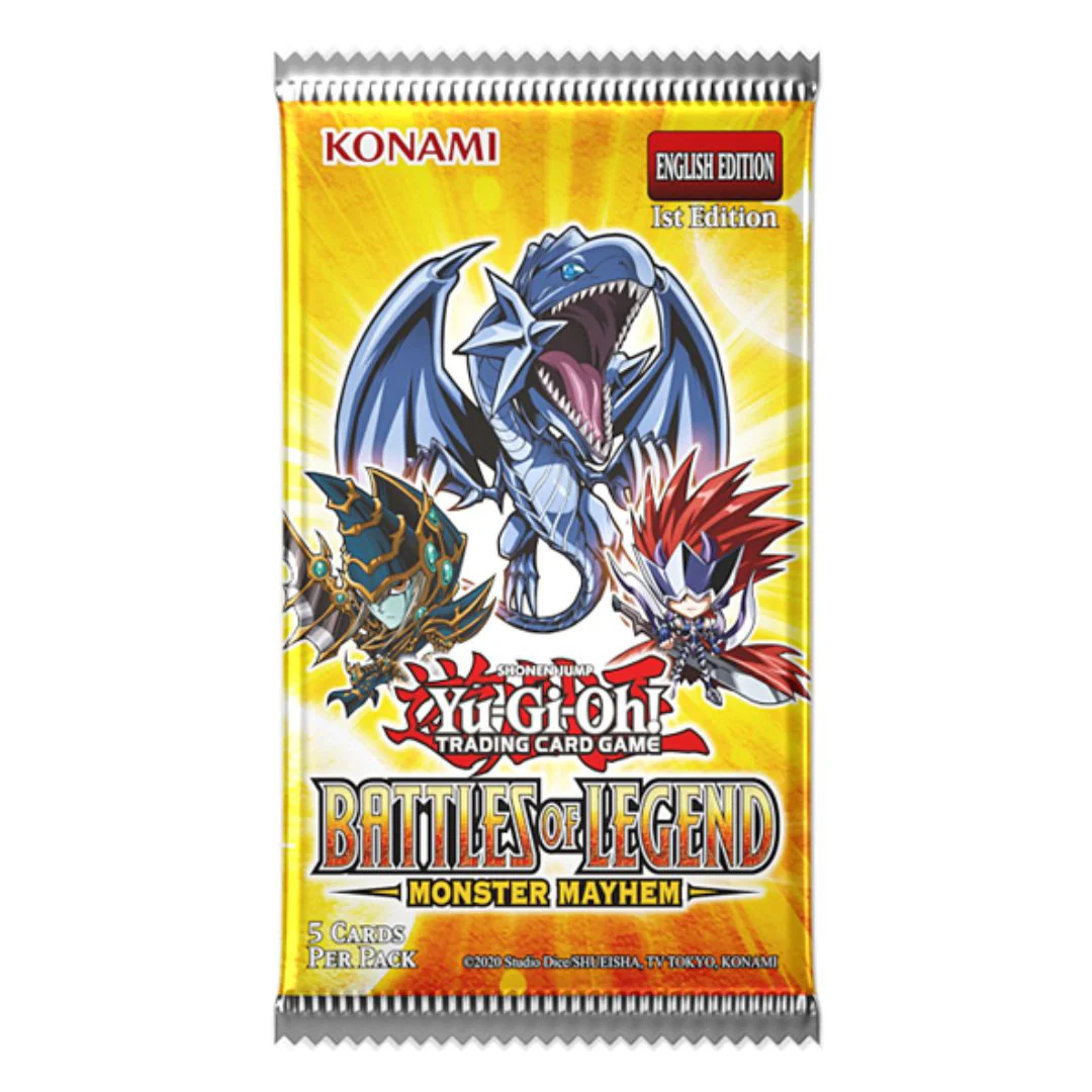 Yu-Gi-Oh! Battles of Legend: Monster Mayhem Booster Pack - Image 2